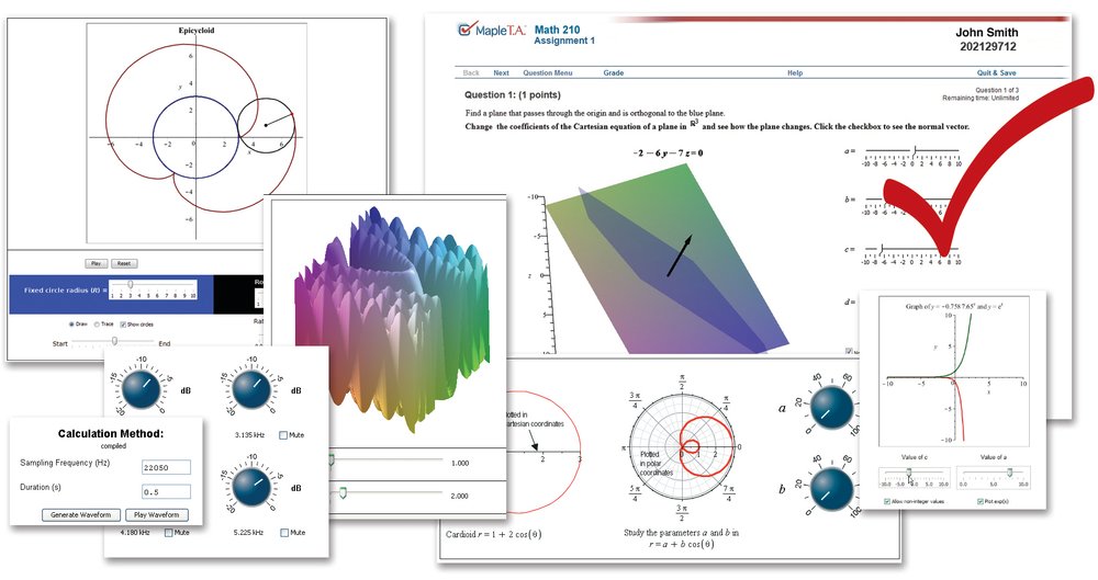 Maplesoft lance le projet Möbius pour créer, partager et noter les applications mathématiques interactives